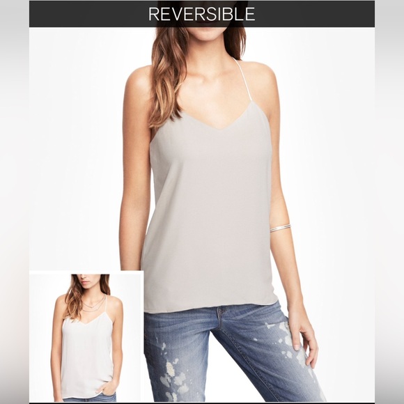 EXPRESS Reversible Cami Size Large New With Tags - Picture 2 of 4